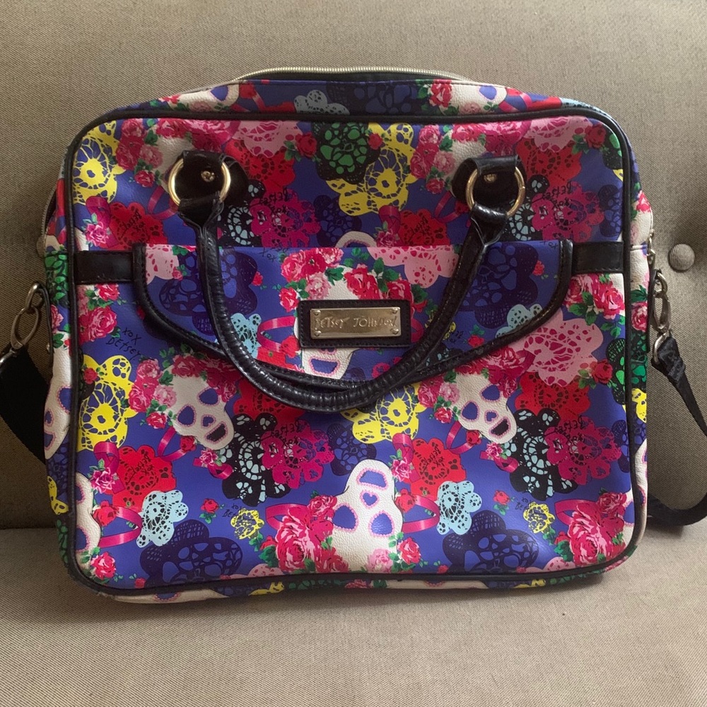 Betsy Johnson purse/laptop bag.